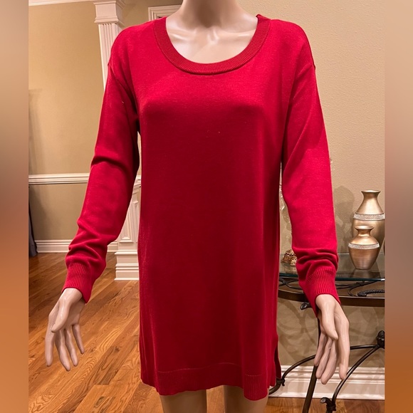 Intro, sweater, long knit top, stretch top, full sleeves, soft comfy knit. New - Picture 2 of 6